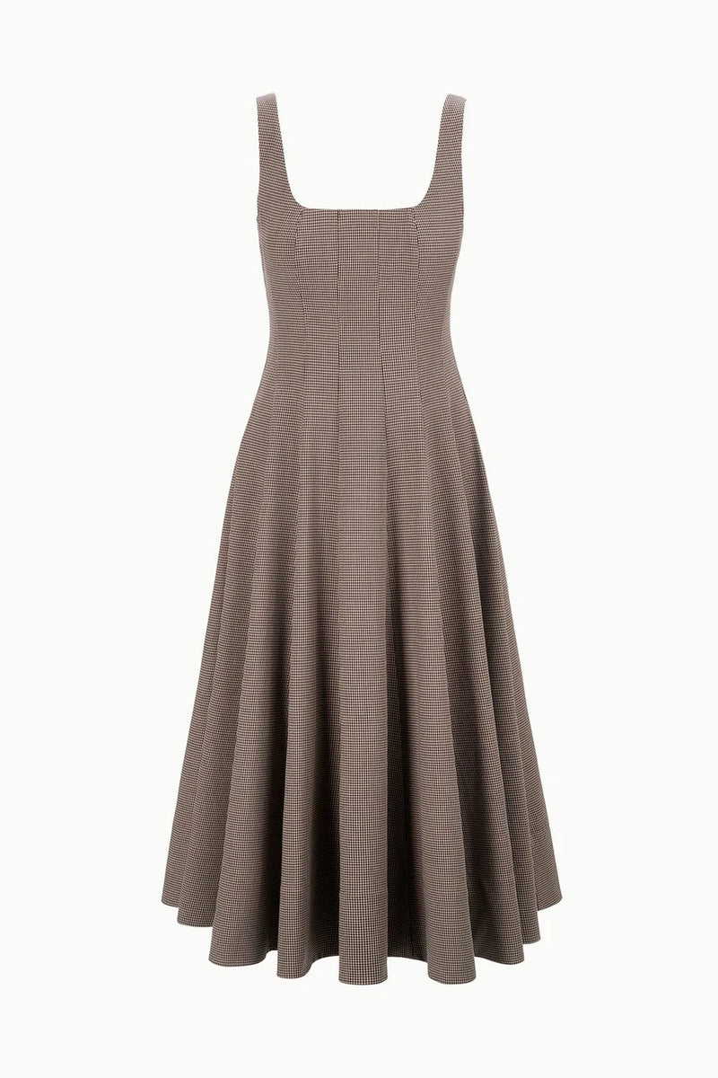 Wells Dress - Houndstoth