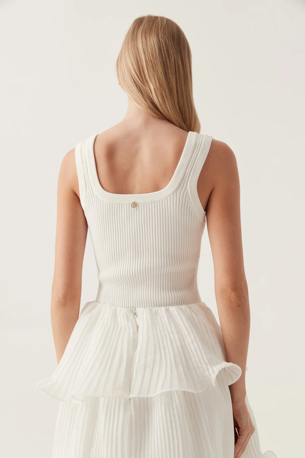 Bronte Scoop Tank - Ivory