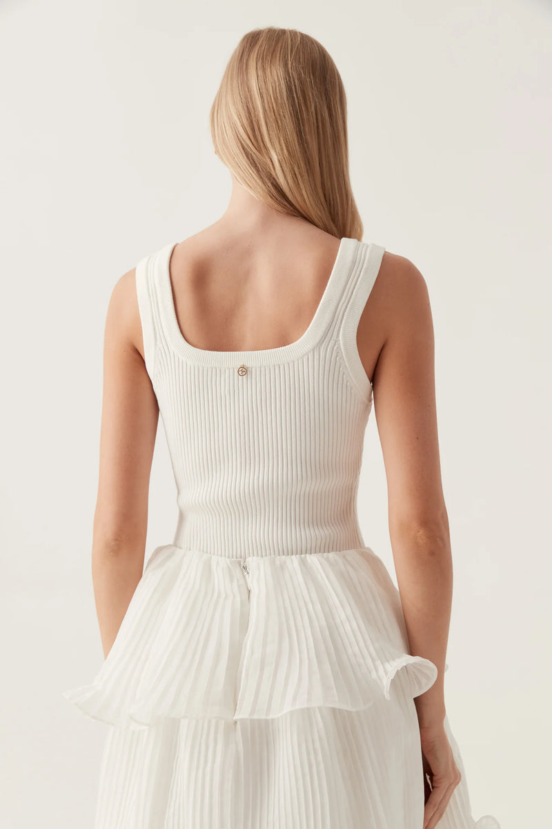 Bronte Scoop Tank - Ivory