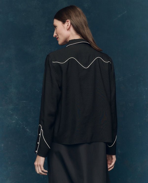 The Western Shirt - Black