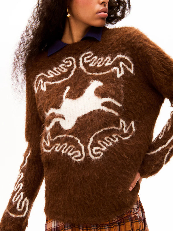 Folklore Sweater - Bwn