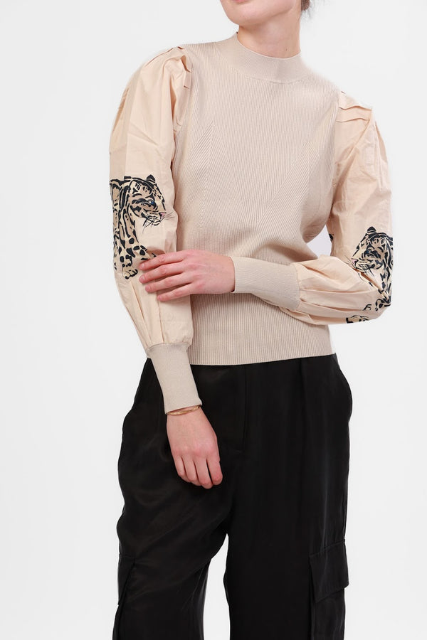 Snow Leopard Top