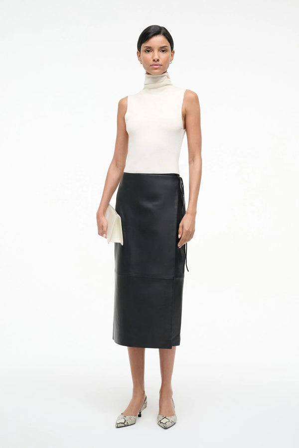 Roman Leather Skirt