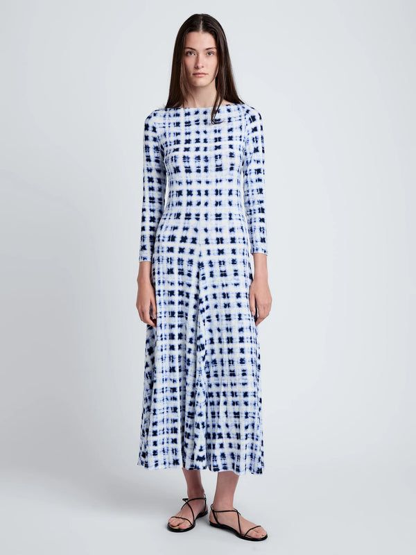 Jen Dress - Indigo Multi