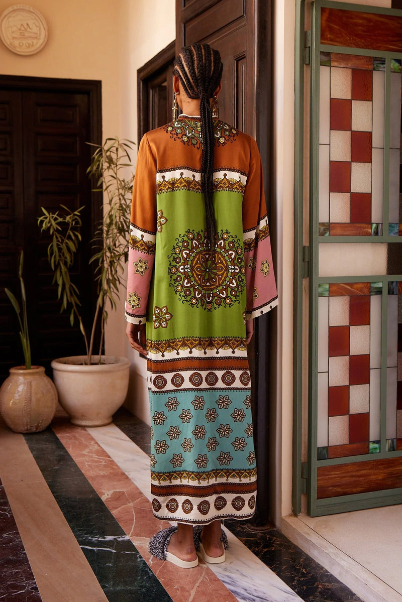 Duplicate of Acacia Cropped Shirt - Blue