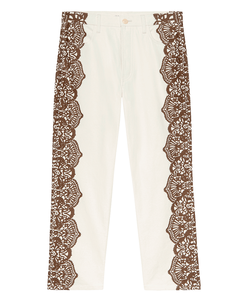 The Lace Print Wayne Jean
