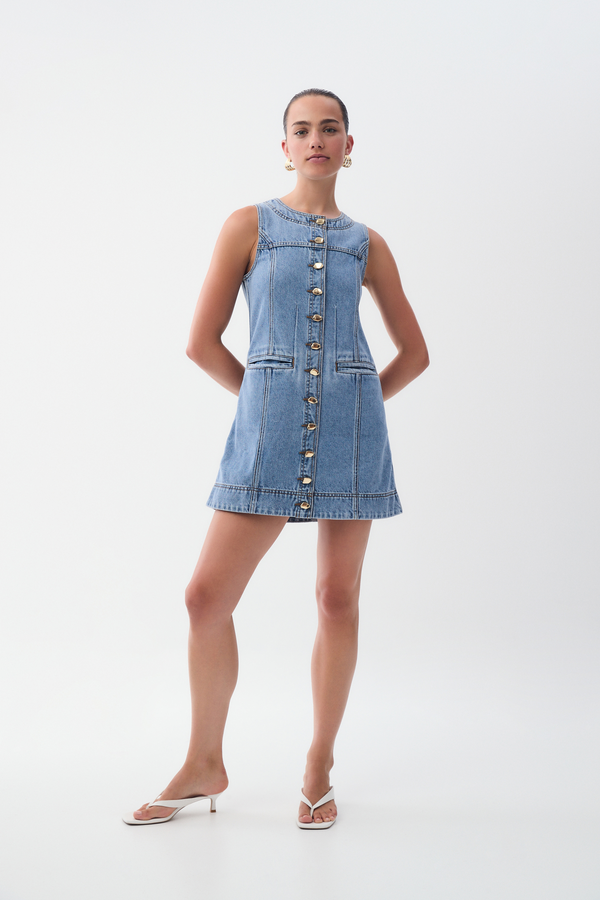 Holland Denim Mini Dress