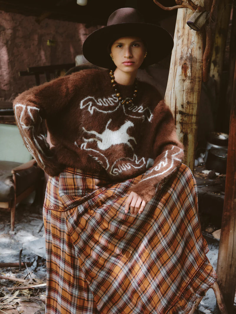 Folklore Sweater - Bwn