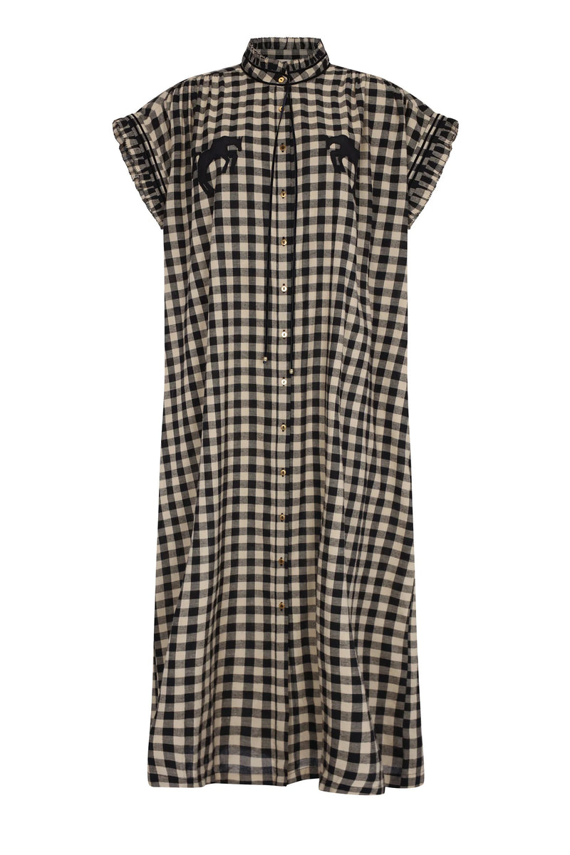 Valerie Kaftan - Blk Plaid