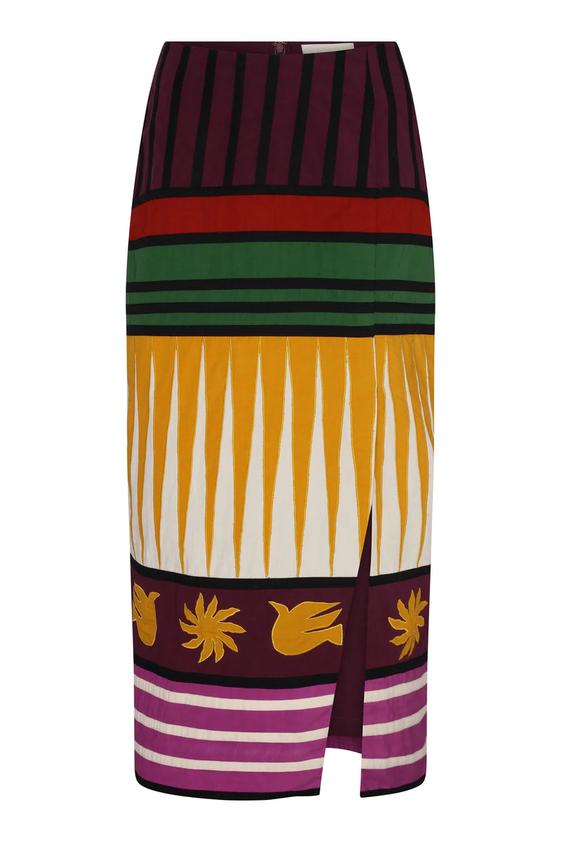Establo Pencil Skirt - Multi