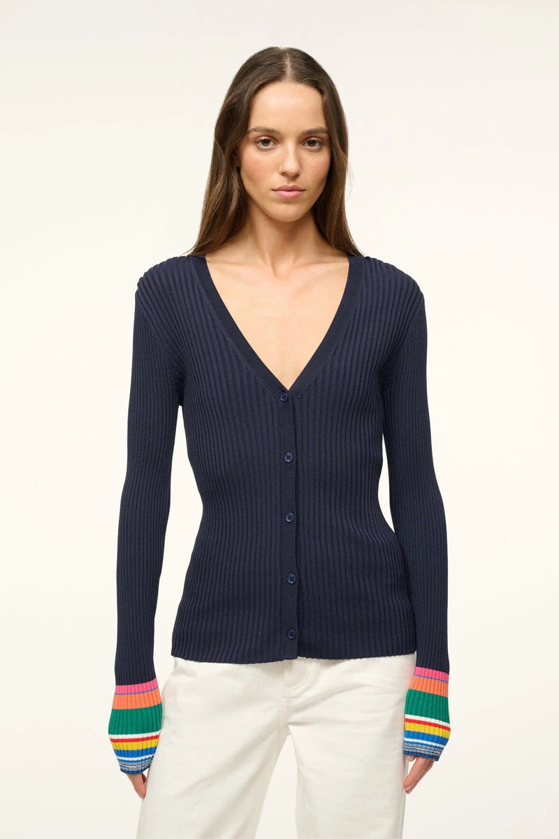 Cargo Sweater- Navy Multi