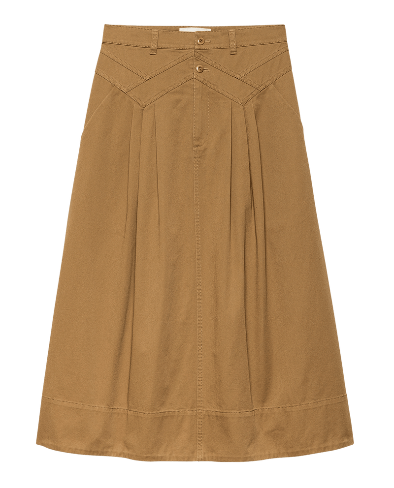 The Field Skirt - Tobacco