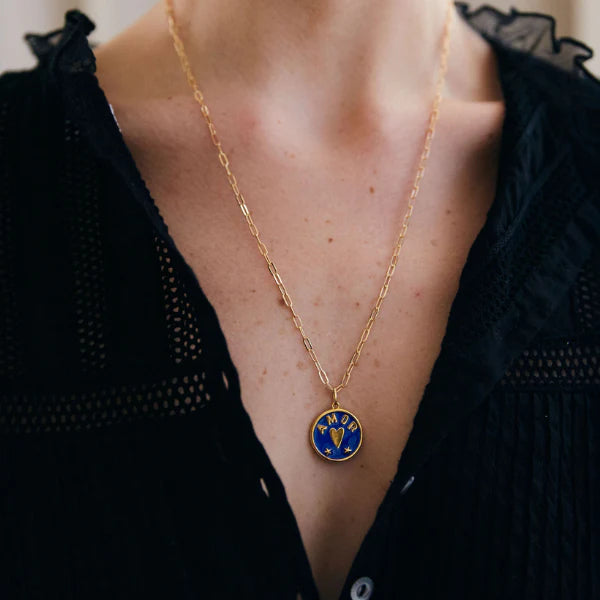 Love & Fear Coin Necklace