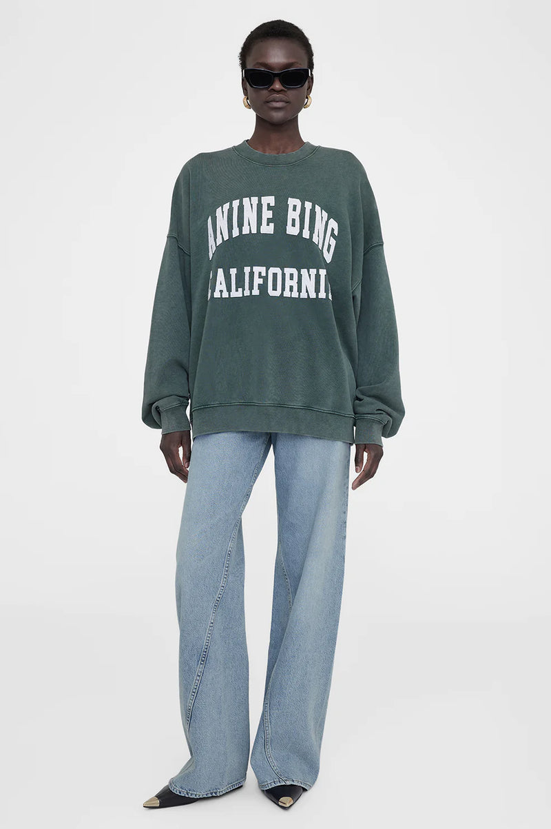 Miles Sweatshirt - Washed Dark Sage