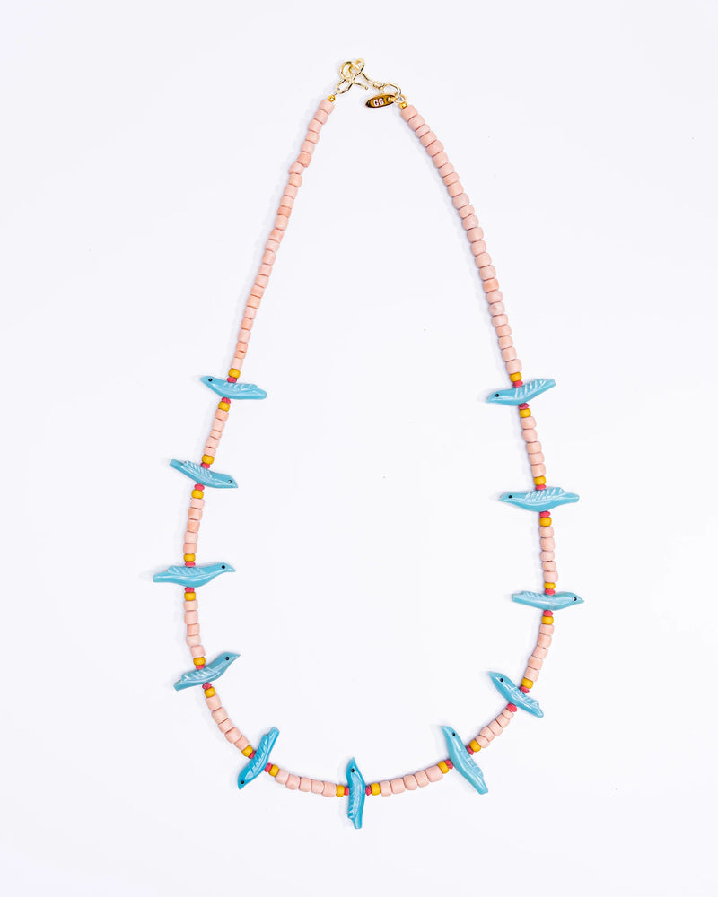 Long Turquoise Bird