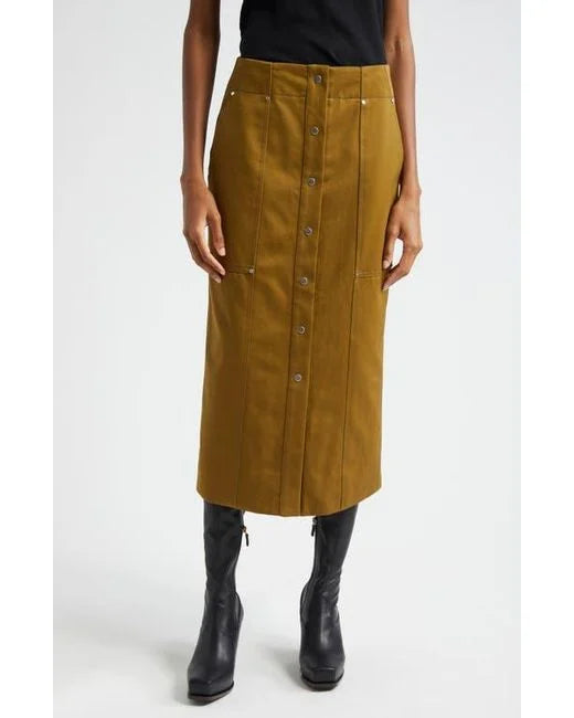 Hannah Skirt - Olive Green