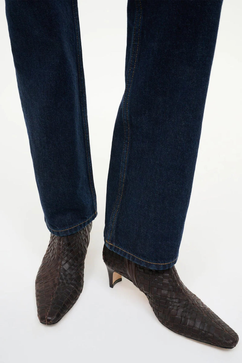 Wally Ankle Boot - Woven Espresso