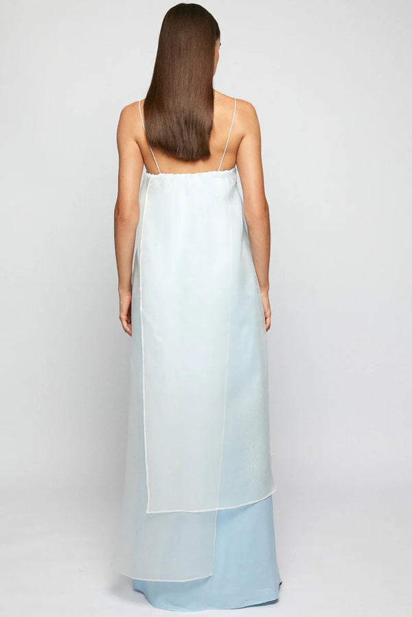 Sheer Slip Maxi- Sky Blue