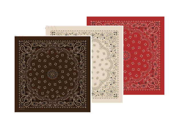 The Chocolate Silk Bandana