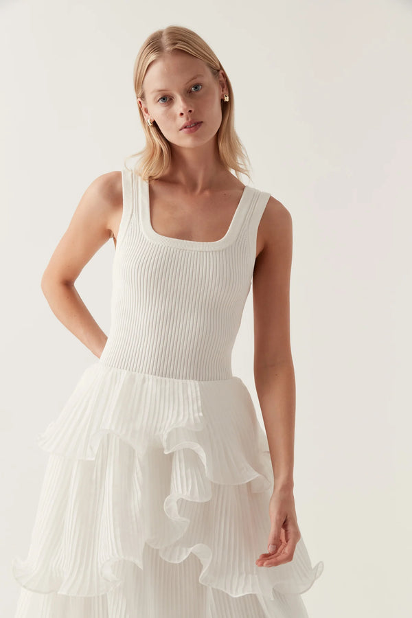 Bronte Scoop Tank - Ivory
