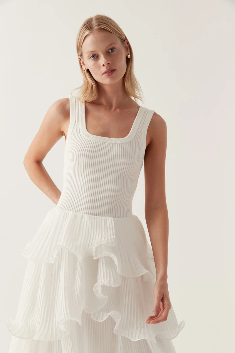 Bronte Scoop Tank - Ivory