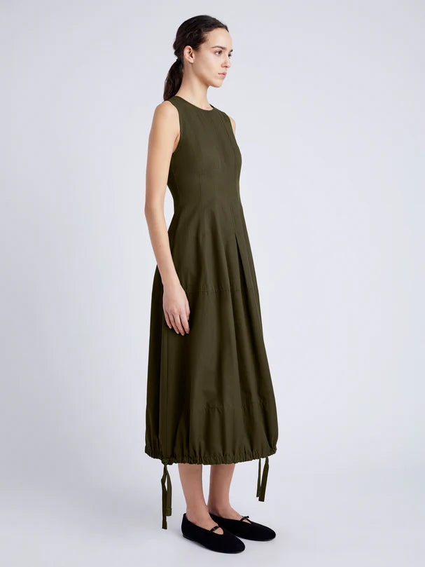 Marley Dress- Dark Fern