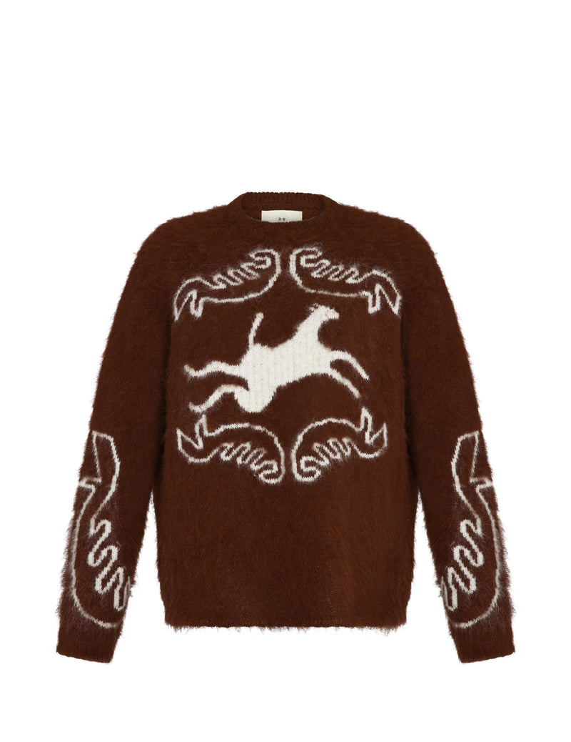Folklore Sweater - Bwn