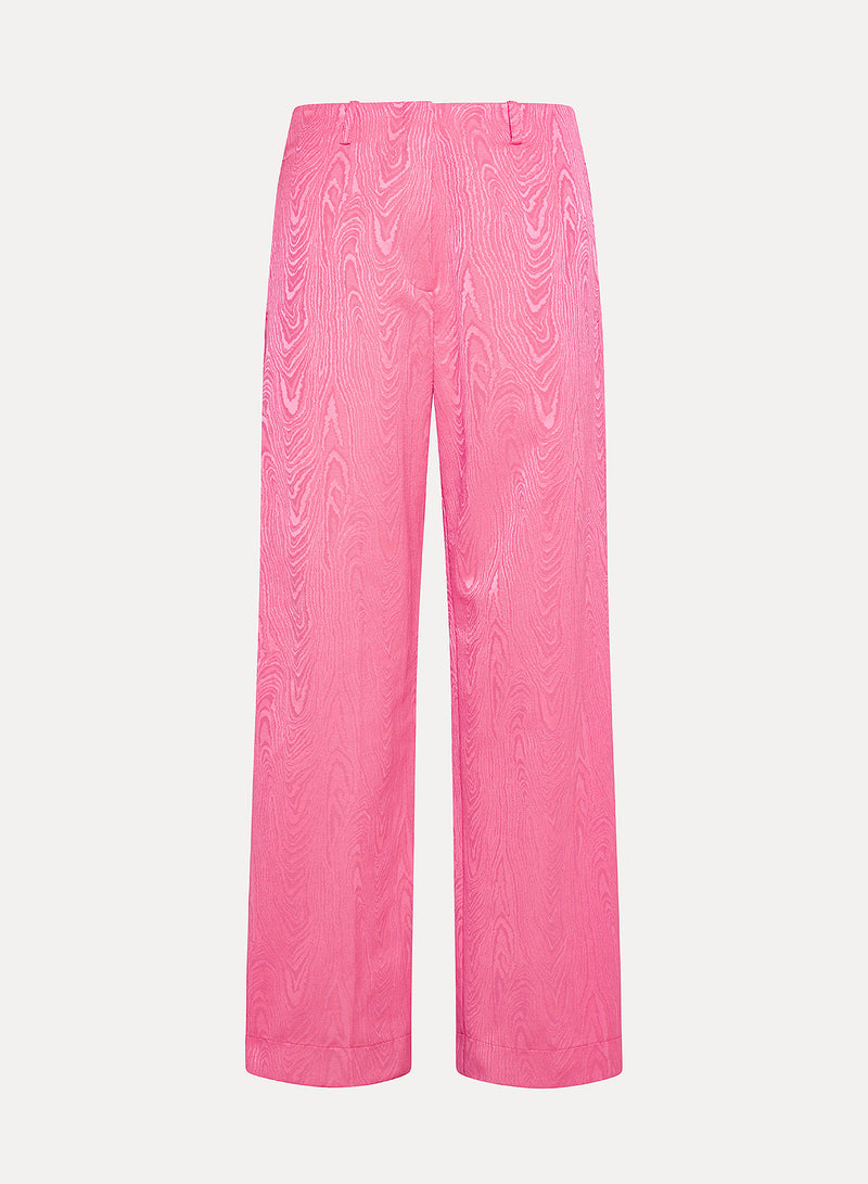 Moir Jacquard Pants - Emotion