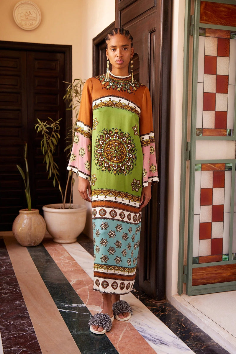 Duplicate of Acacia Cropped Shirt - Blue