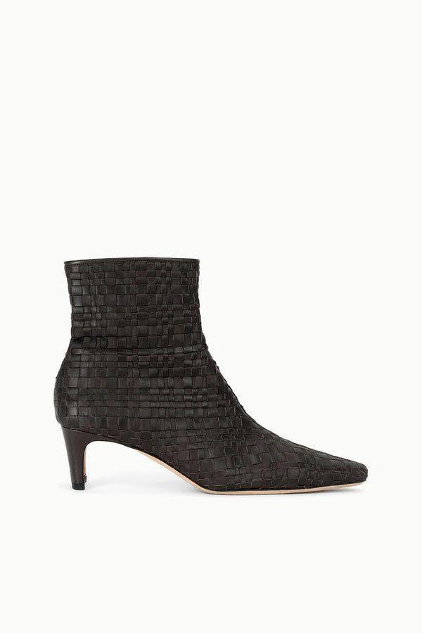 Wally Ankle Boot - Woven Espresso