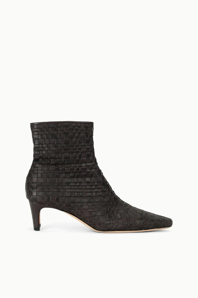 Wally Ankle Boot - Woven Espresso