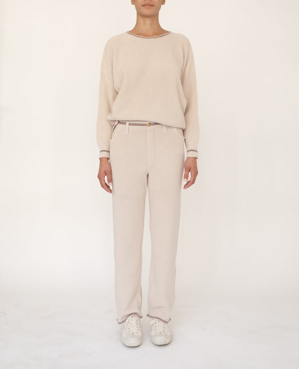 Knit Childhood Pants - Bone