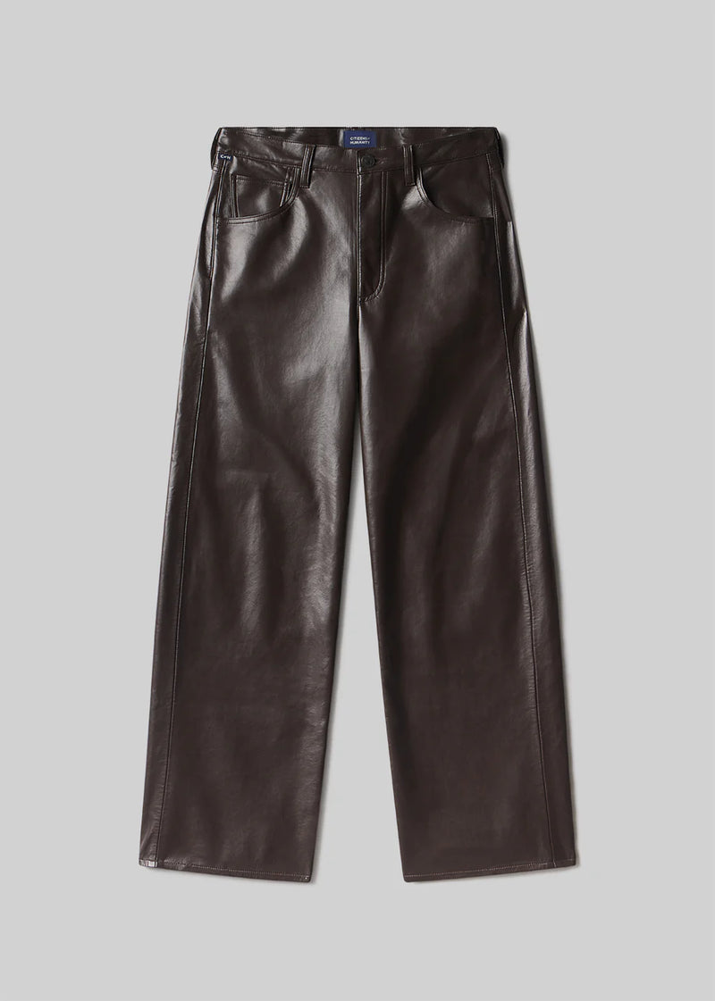 Ayla Baggy Recycled Leather - Coco