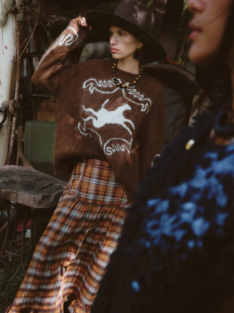 Folklore Sweater - Bwn