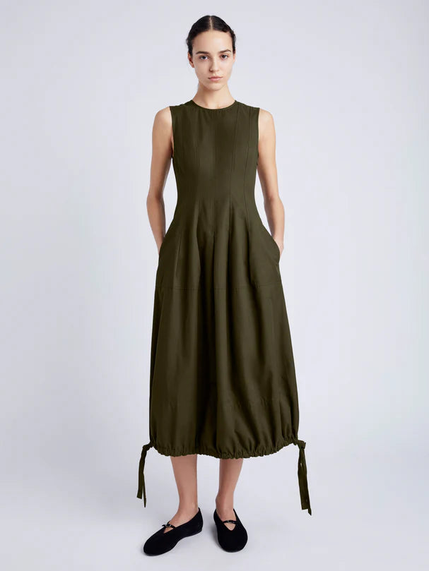 Marley Dress- Dark Fern