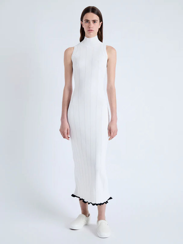 Kim Knit Dress- Off White