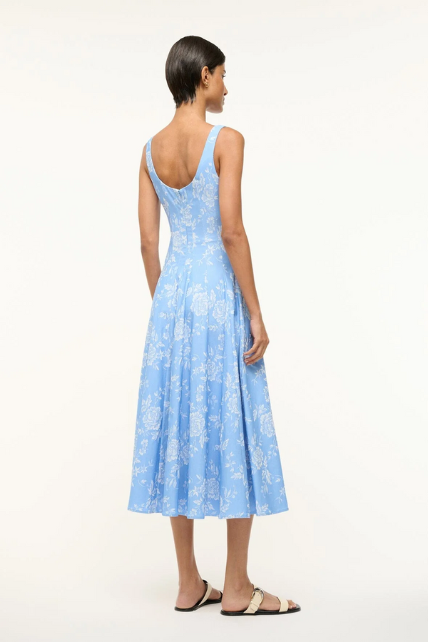 Wells Dress - Blue Rose