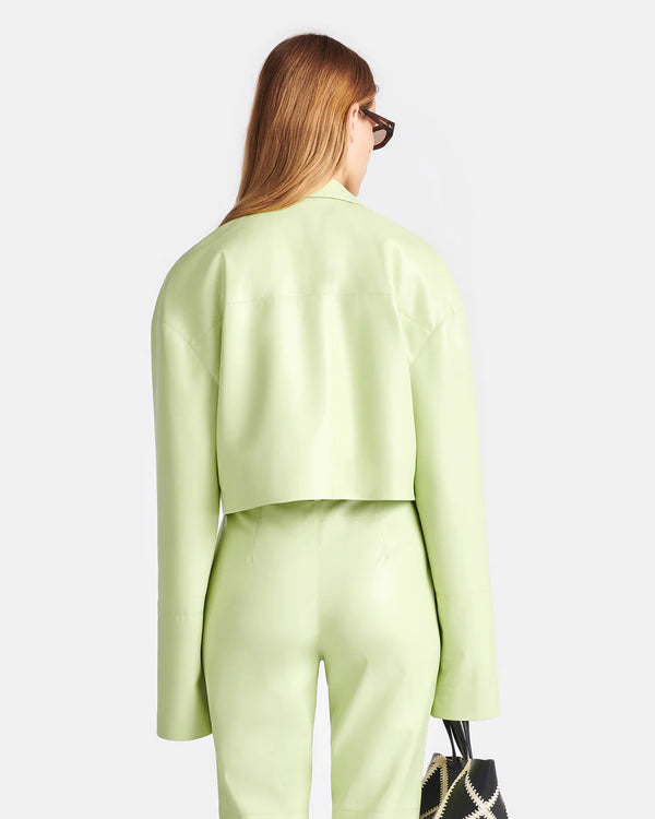 Kassi Studded Top - Lime