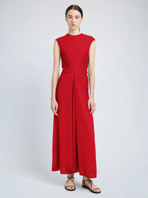 Miranda Dress - Dark Poppy