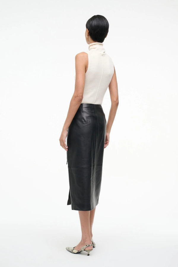 Roman Leather Skirt