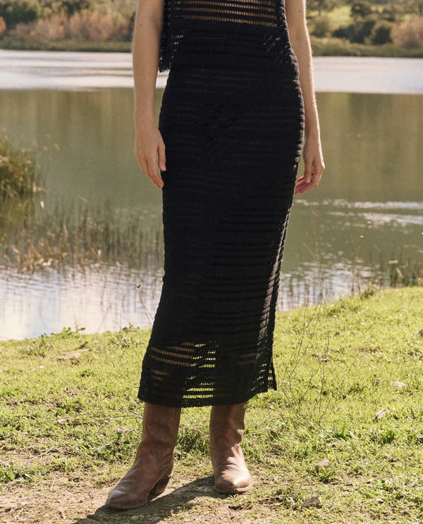 The Pedestal Skirt - Black