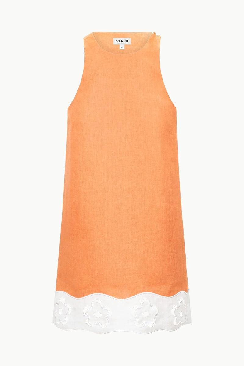 Mika Linen Dress - Apricot