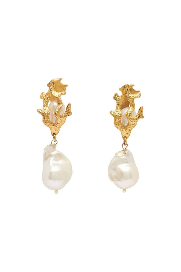 Curio Pearl Drop Earrings