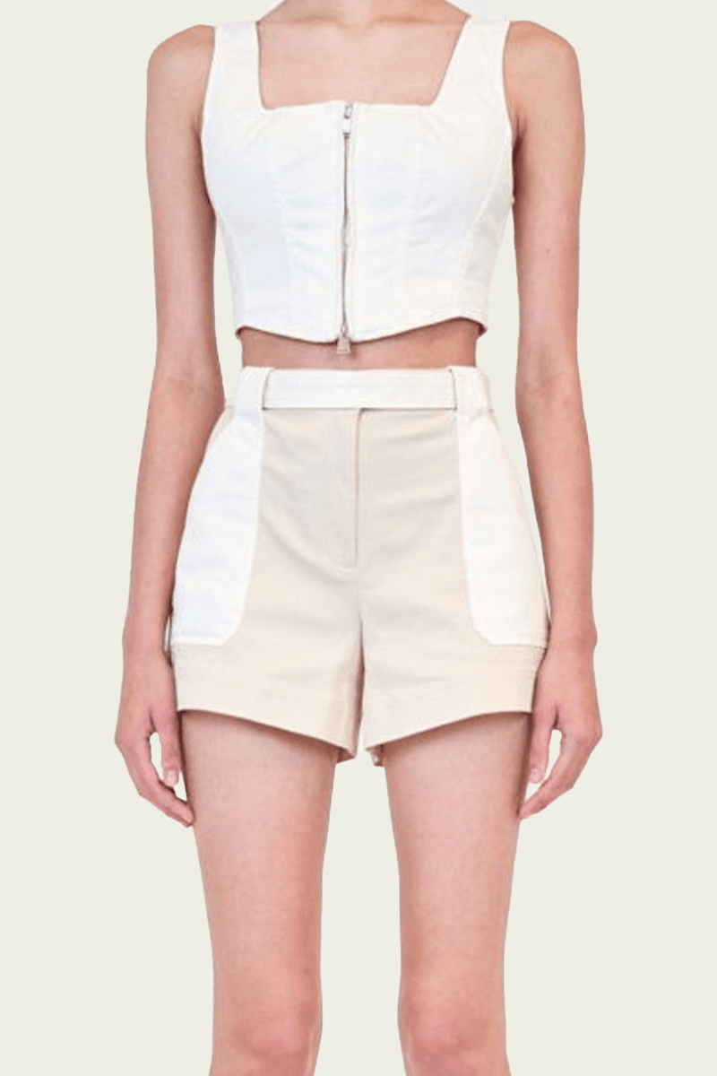 Lourie Belted Short - Sand