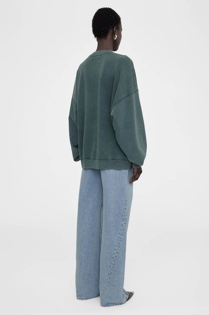 Miles Sweatshirt - Washed Dark Sage