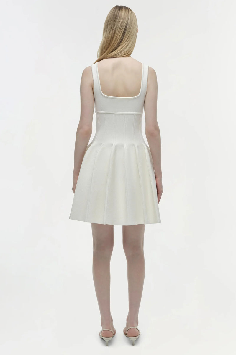 Elektra Mini Dress- Ivory