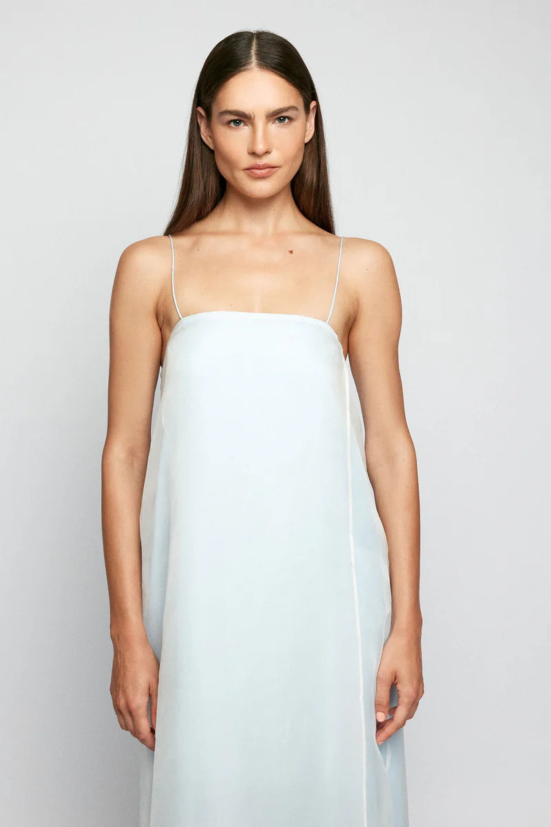 Sheer Slip Maxi- Sky Blue