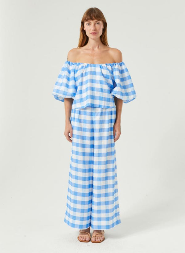 Sima Top - Toulouse Gingham