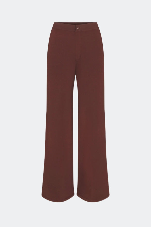 Jabber Knit Pant - Choco Brown