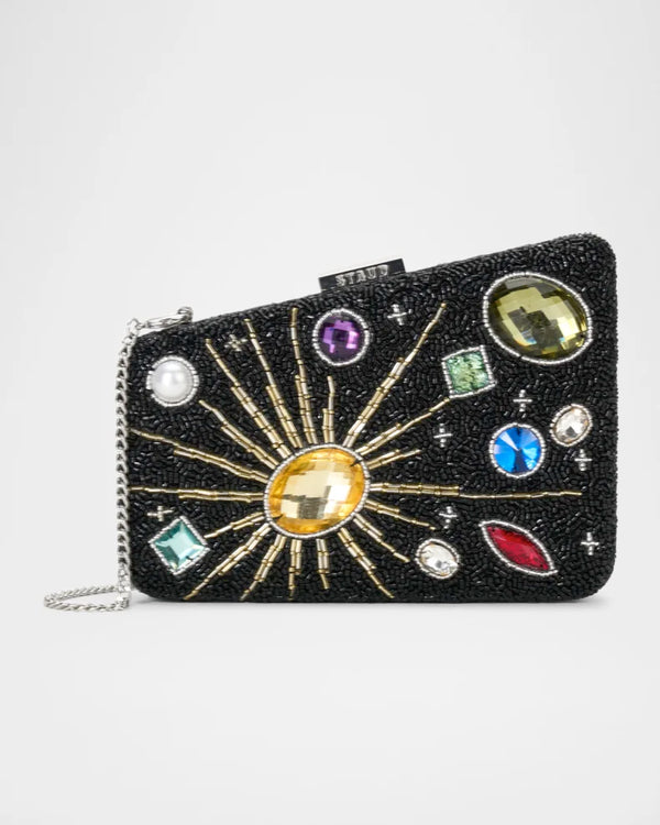 Carmella Beaded Clutch - Celestial